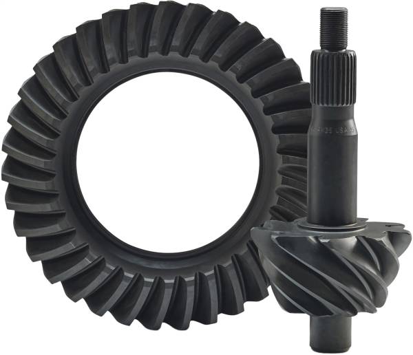 Eaton - Eaton Ring And Pinion Standard Finish Ford Bevel Set 8.8 in. Ring Gear Diameter 3.55 Gear Ratio 12 Ring Gear Bolt 11-39 Teeth 28 Spline 1.625 in. Shaft Dia. 10 Cover Bolts  -  E07888355 - Image 1