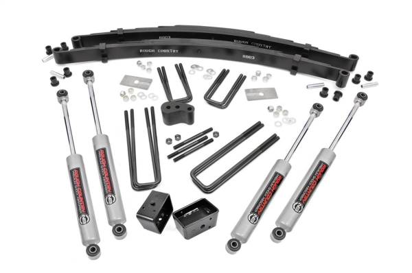 Rough Country - Rough Country Suspension Lift Kit w/Shocks 4 in. Lift - 310.20 - Image 1