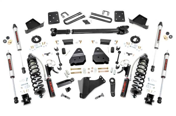 Rough Country - Rough Country Suspension Lift Kit w/Shocks 6 in. Lift Overloaded D/S V2 Coilover Shocks - 51758 - Image 1