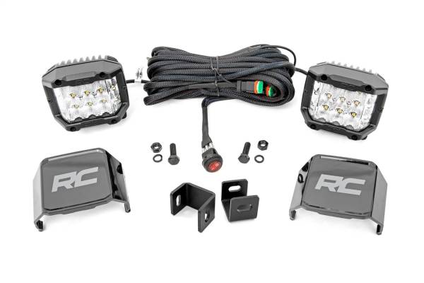 Rough Country - Rough Country LED Light Ditch Mount 3 in. OSRAM Wide - 71075 - Image 1