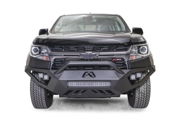 Fab Fours - Fab Fours Vengeance Front Bumper w/Pre-Runner Guard Black Powder Coat 75 lbs. Weight 15 in. Height 71 in. Width 31.75 in. Depth - CC21-D5152-1 - Image 1