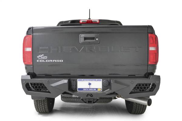 Fab Fours - Fab Fours Vengeance Rear Bumper Bare Steel 75 lbs. Weight 11 in. Height 66.5 in. Width 11 in. Depth - CC21-E3352-B - Image 1