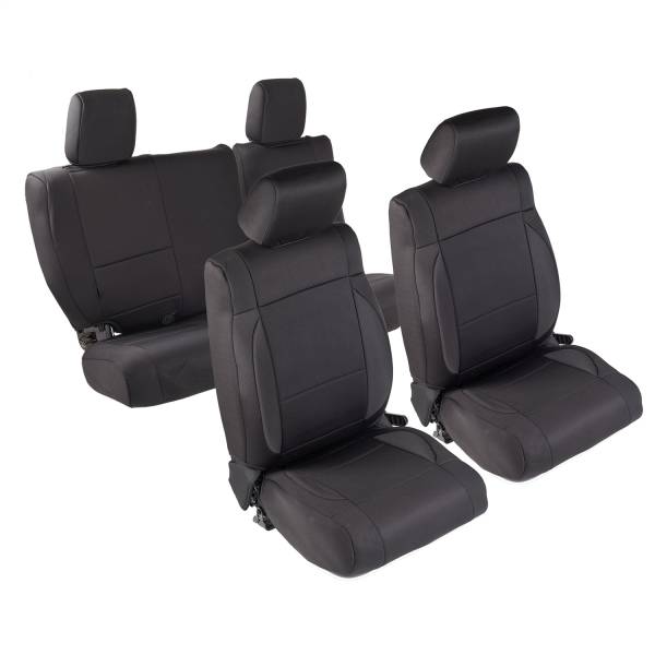 Smittybilt - Smittybilt Neoprene Seat Cover Black/Black Front/Rear - 471601 - Image 1