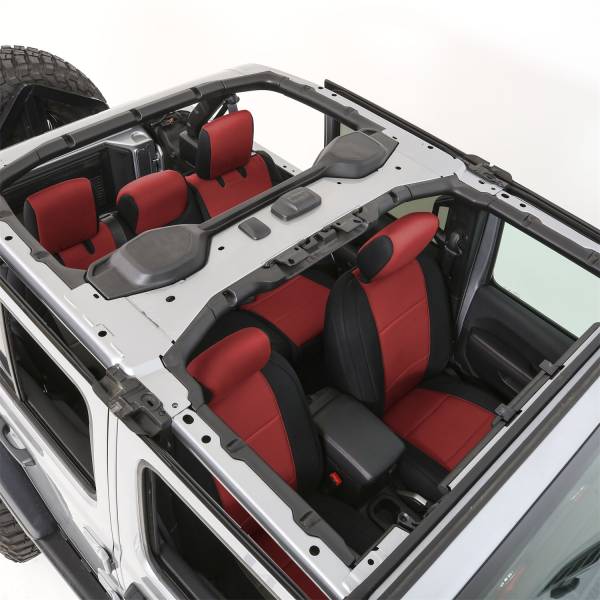 Smittybilt - Smittybilt Neoprene Seat Cover Front and Rear GEN 1 Red - 472130 - Image 1