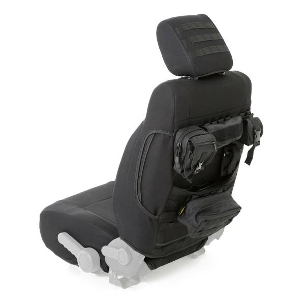 Smittybilt - Smittybilt GEAR Custom Seat Cover Black Front - 56647701 - Image 1