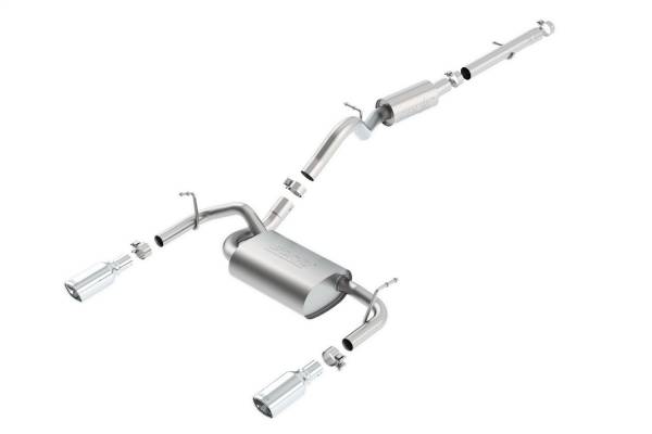 Borla - Borla Cat-Back Exhaust System - Touring 140460 - Image 1