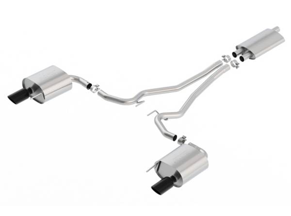 Borla - Borla Cat-Back Exhaust System - EC-Type - Touring 1014039BC - Image 1