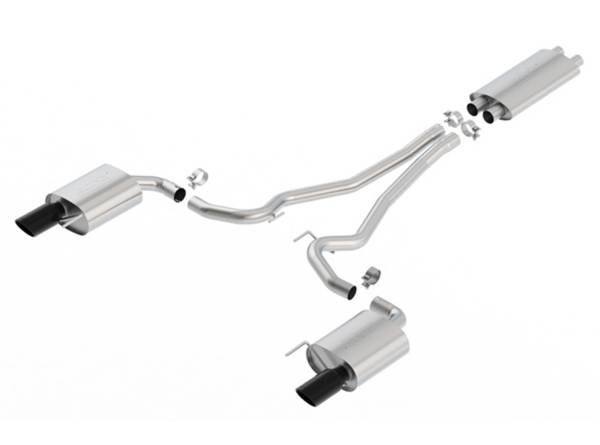 Borla - Borla Cat-Back™ Exhaust System - EC-Type - Touring 1014040BC - Image 1