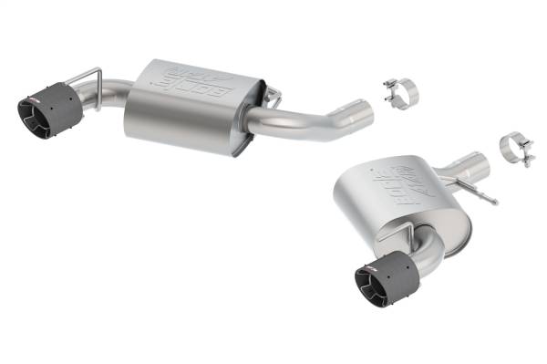 Borla - Borla Axle-Back Exhaust System - ATAK® 11923CF - Image 1