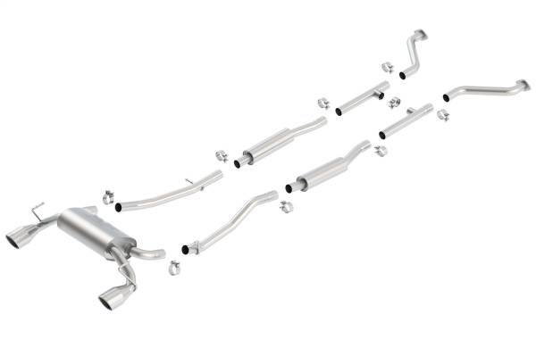 Borla - Borla Cat-Back Exhaust System - S-Type - True Dual 140045 - Image 1