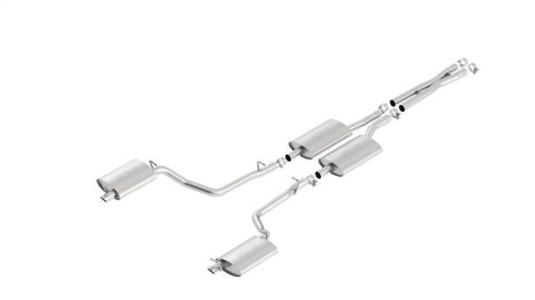 Borla - Borla Cat-Back™ Exhaust System - Touring 140448 - Image 1