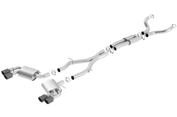 Borla - Borla Cat-Back™ Exhaust System - ATAK® 140688CFBA - Image 1