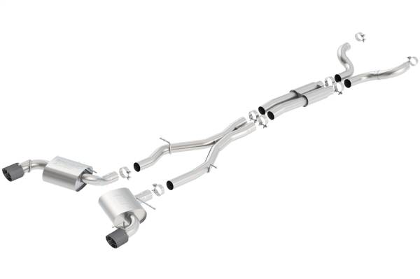 Borla - Borla Cat-Back™ Exhaust System - S-Type 140689CF - Image 1