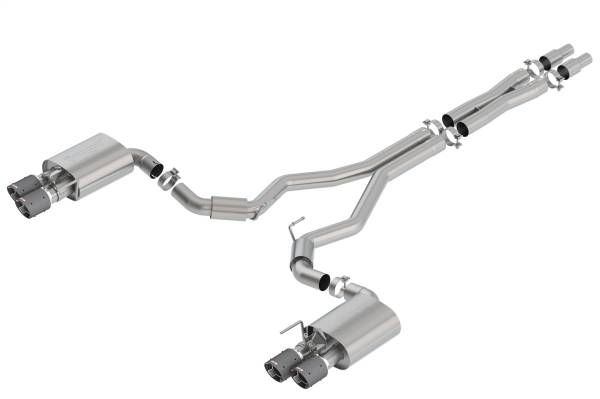 Borla - Borla Cat-Back™ Exhaust System - S-Type 140742CF - Image 1