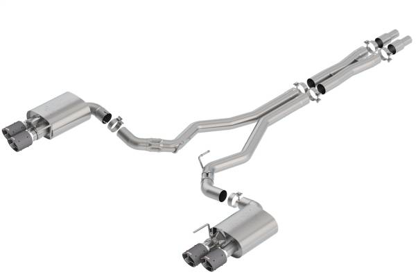 Borla - Borla Cat-Back™ Exhaust System - ATAK® 140743CF - Image 1