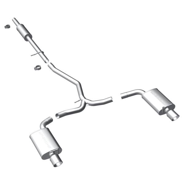 MagnaFlow Exhaust Products - MagnaFlow Exhaust Products Street Series Stainless Cat-Back System 15467 - Image 1