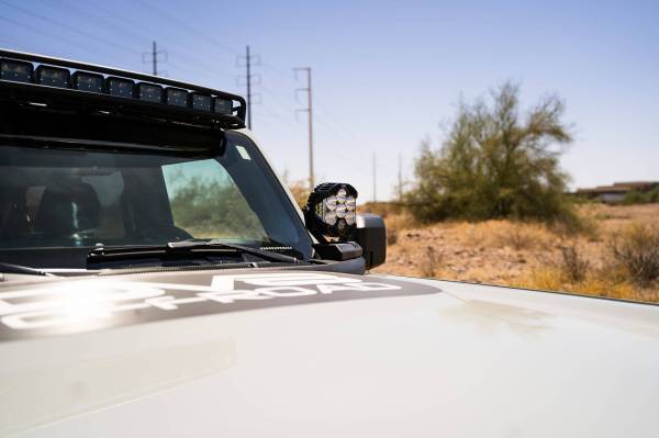 DV8 Offroad - DV8 Offroad 2021-22 Ford Bronco A-Pillar Pod Light Mounts? LBBR-02 - Image 1