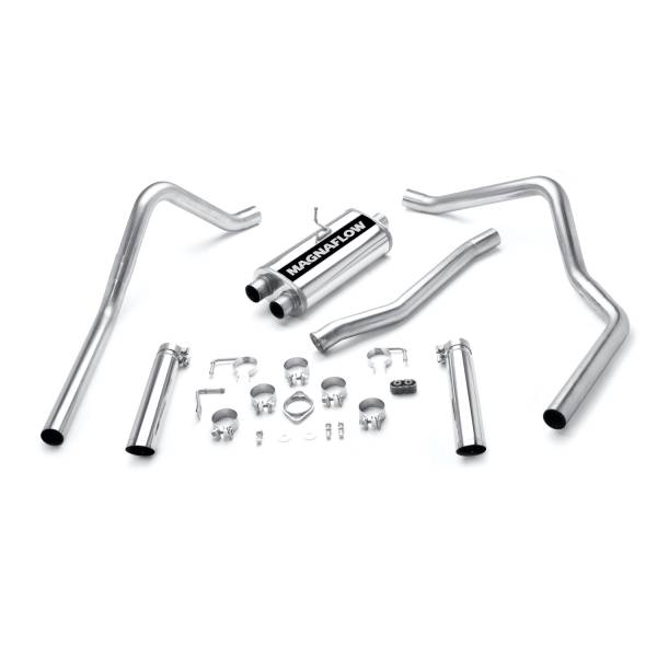 MagnaFlow Exhaust Products - MagnaFlow Exhaust Products Street Series Stainless Cat-Back System 15773 - Image 1