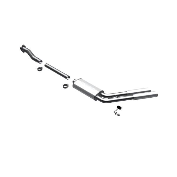 MagnaFlow Exhaust Products - MagnaFlow Exhaust Products Street Series Stainless Cat-Back System 16522 - Image 1