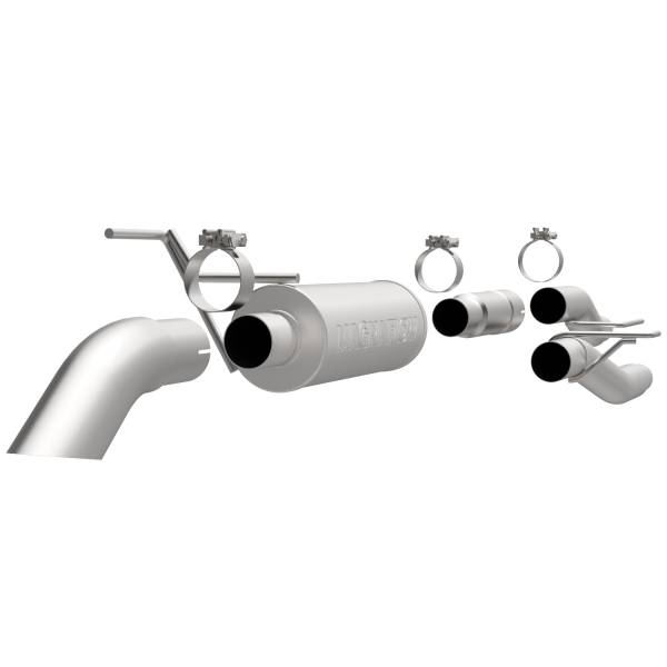 MagnaFlow Exhaust Products - MagnaFlow Exhaust Products Off Road Pro Series Gas Stainless Cat-Back 17107 - Image 1