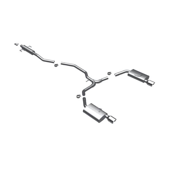 MagnaFlow Exhaust Products - MagnaFlow Exhaust Products Street Series Stainless Cat-Back System 16675 - Image 1