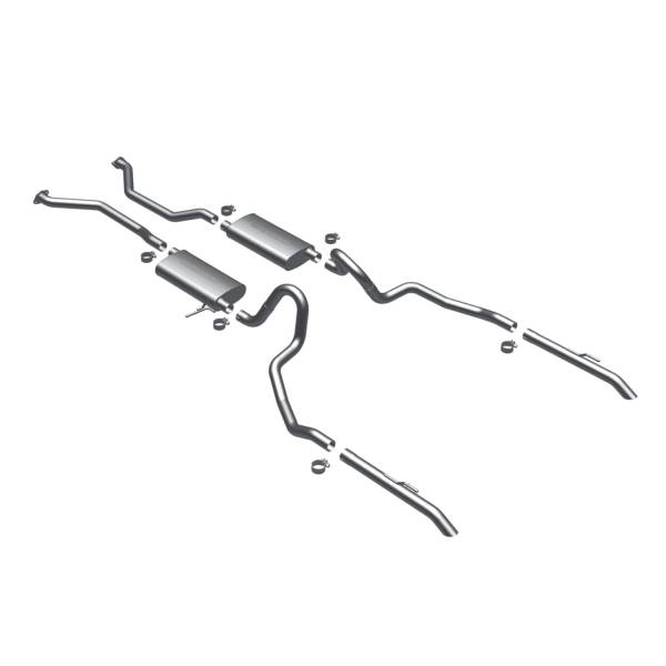 MagnaFlow Exhaust Products - MagnaFlow Exhaust Products Street Series Stainless Cat-Back System 16788 - Image 1