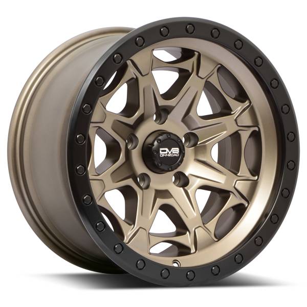 DV8 Offroad - DV8 Offroad 886 Sim Beadlock; Matte Bronze; 17 X 9; BP:6X139.7; OS:-12 886A-7908312 - Image 1