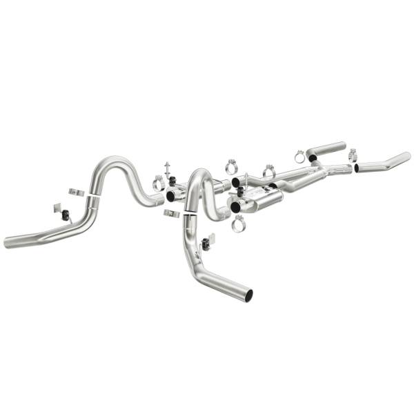 MagnaFlow Exhaust Products - MagnaFlow Exhaust Products Street Series Stainless Crossmember-Back System 15897 - Image 1