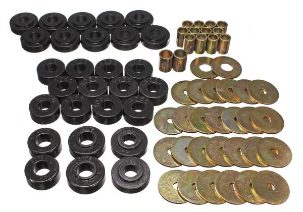 Energy Suspension - Energy Suspension GM BODY MOUNT SET 3.4111G - Image 1