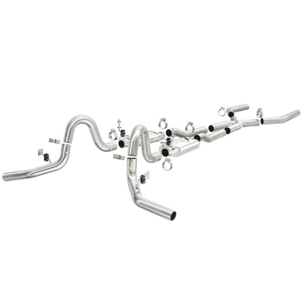 MagnaFlow Exhaust Products - MagnaFlow Exhaust Products Street Series Stainless Crossmember-Back System 15898 - Image 1