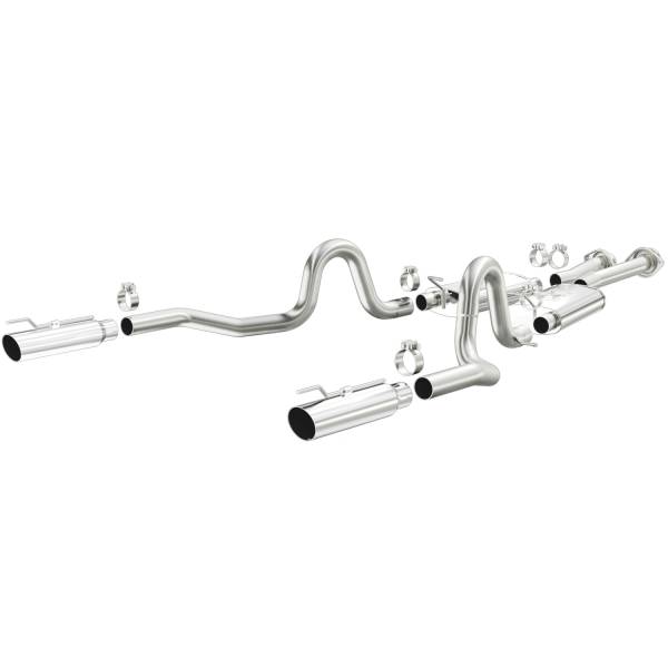 MagnaFlow Exhaust Products - MagnaFlow Exhaust Products Street Series Stainless Cat-Back System 15671 - Image 1