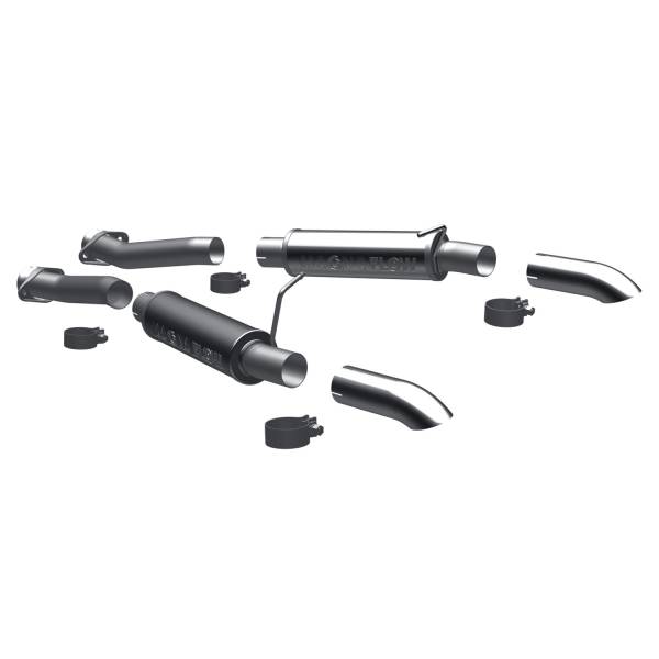 MagnaFlow Exhaust Products - MagnaFlow Exhaust Products Competition Series Stainless Cat-Back System 17118 - Image 1