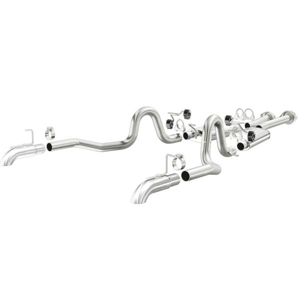 MagnaFlow Exhaust Products - MagnaFlow Exhaust Products Street Series Stainless Cat-Back System 15632 - Image 1