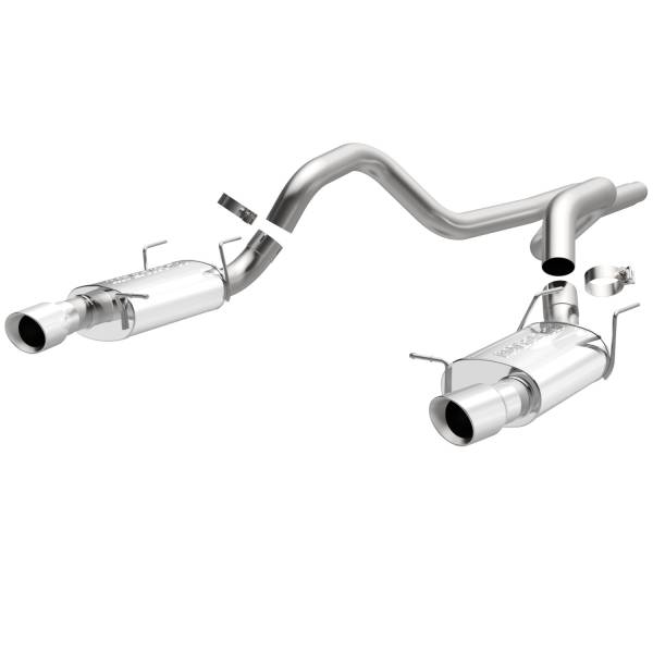 MagnaFlow Exhaust Products - MagnaFlow Exhaust Products Street Series Stainless Cat-Back System 15589 - Image 1