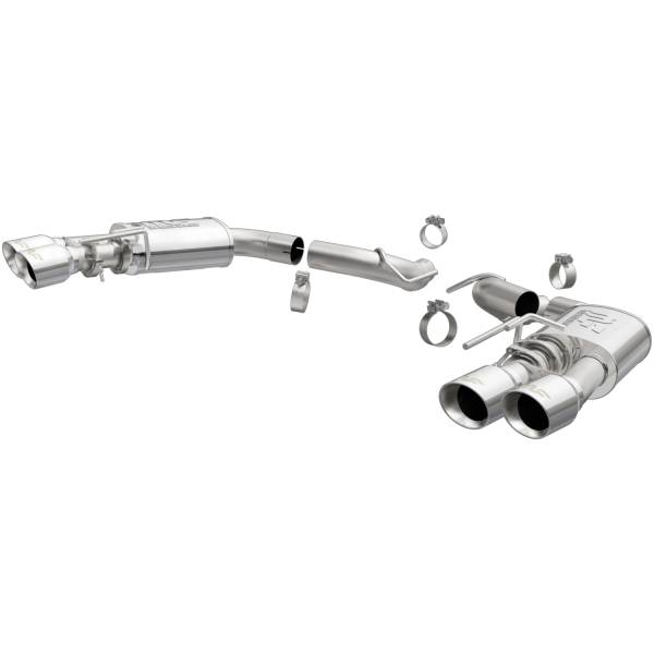 MagnaFlow Exhaust Products - MagnaFlow Exhaust Products Competition Series Stainless Axle-Back System 19418 - Image 1