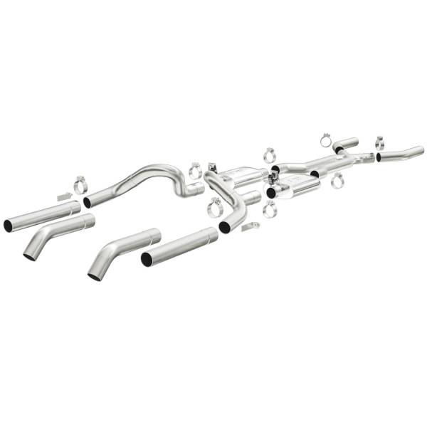 MagnaFlow Exhaust Products - MagnaFlow Exhaust Products Street Series Stainless Crossmember-Back System 15819 - Image 1