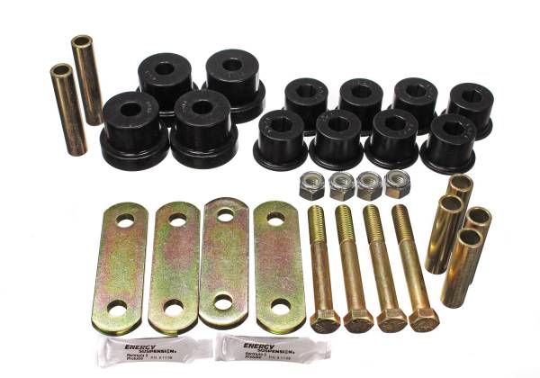 Energy Suspension - Energy Suspension GM HEAVY DUTY SHACKLE SET 3.2134G - Image 1