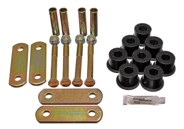 Energy Suspension - Energy Suspension GM HEAVY DUTY SHACKLE SET 3.2135G - Image 1