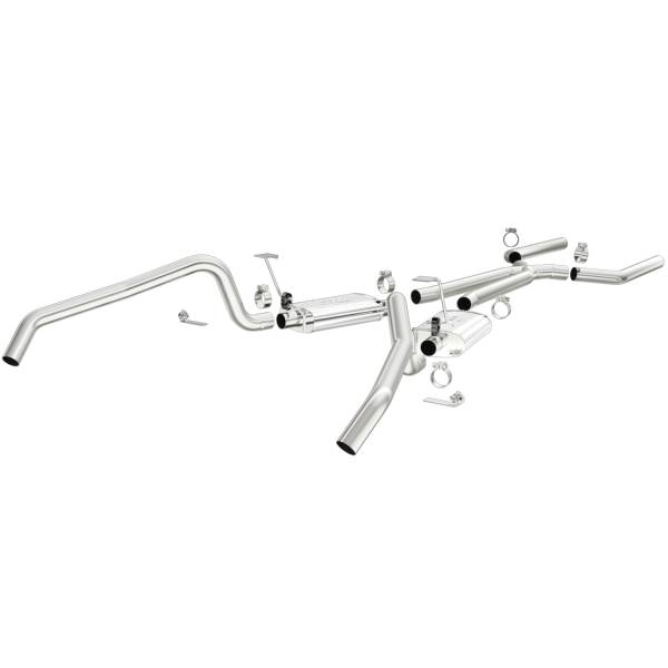 MagnaFlow Exhaust Products - MagnaFlow Exhaust Products Street Series Stainless Crossmember-Back System 15896 - Image 1