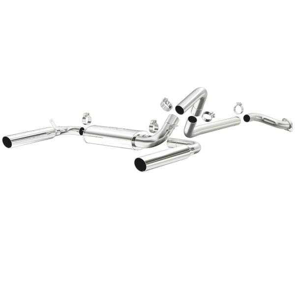 MagnaFlow Exhaust Products - MagnaFlow Exhaust Products Street Series Stainless Cat-Back System 15620 - Image 1