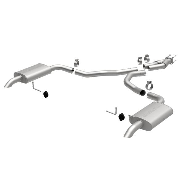 MagnaFlow Exhaust Products - MagnaFlow Exhaust Products Street Series Stainless Cat-Back System 16710 - Image 1