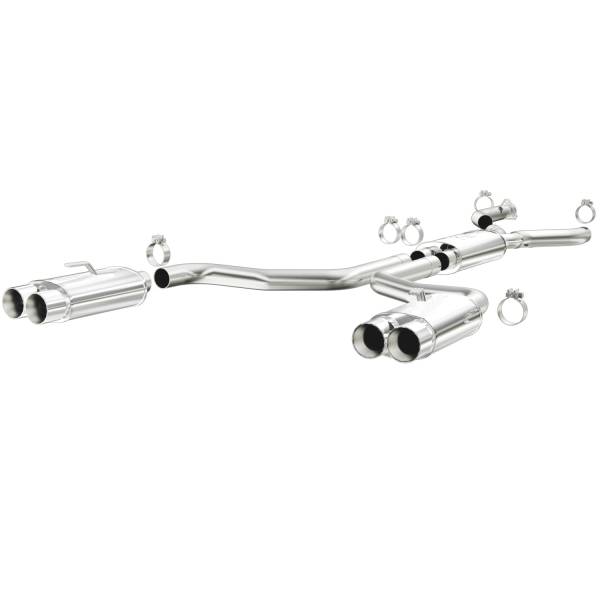 MagnaFlow Exhaust Products - MagnaFlow Exhaust Products Street Series Stainless Cat-Back System 16837 - Image 1