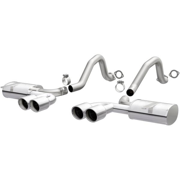 MagnaFlow Exhaust Products - MagnaFlow Exhaust Products Street Series Stainless Axle-Back System 16732 - Image 1