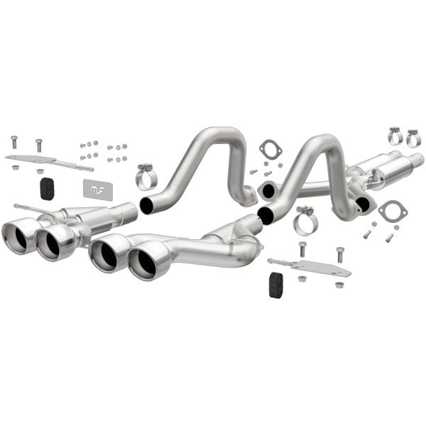 MagnaFlow Exhaust Products - MagnaFlow Exhaust Products Competition Series Stainless Cat-Back System 15281 - Image 1