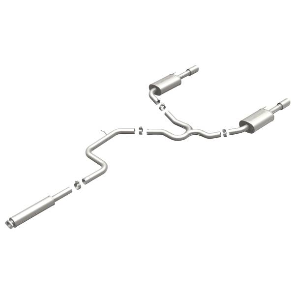 MagnaFlow Exhaust Products - MagnaFlow Exhaust Products Street Series Stainless Cat-Back System 16729 - Image 1