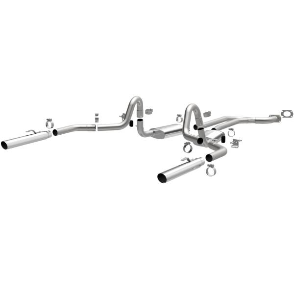 MagnaFlow Exhaust Products - MagnaFlow Exhaust Products Street Series Stainless Cat-Back System 15147 - Image 1