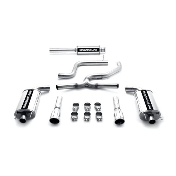 MagnaFlow Exhaust Products - MagnaFlow Exhaust Products Street Series Stainless Cat-Back System 16727 - Image 1