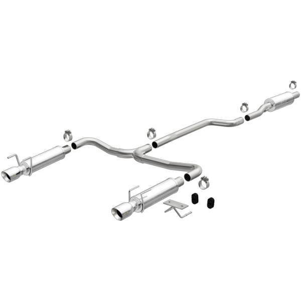 MagnaFlow Exhaust Products - MagnaFlow Exhaust Products Street Series Stainless Cat-Back System 19480 - Image 1