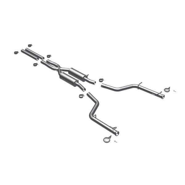 MagnaFlow Exhaust Products - MagnaFlow Exhaust Products Competition Series Stainless Cat-Back System 16516 - Image 1