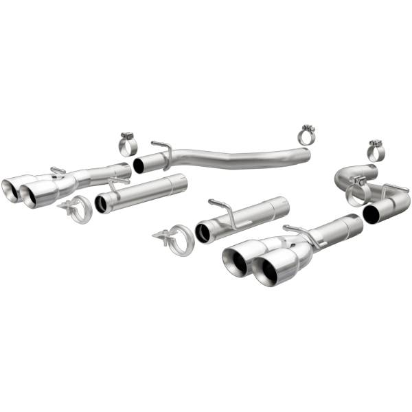 MagnaFlow Exhaust Products - MagnaFlow Exhaust Products Race Series Stainless Axle-Back System 19210 - Image 1